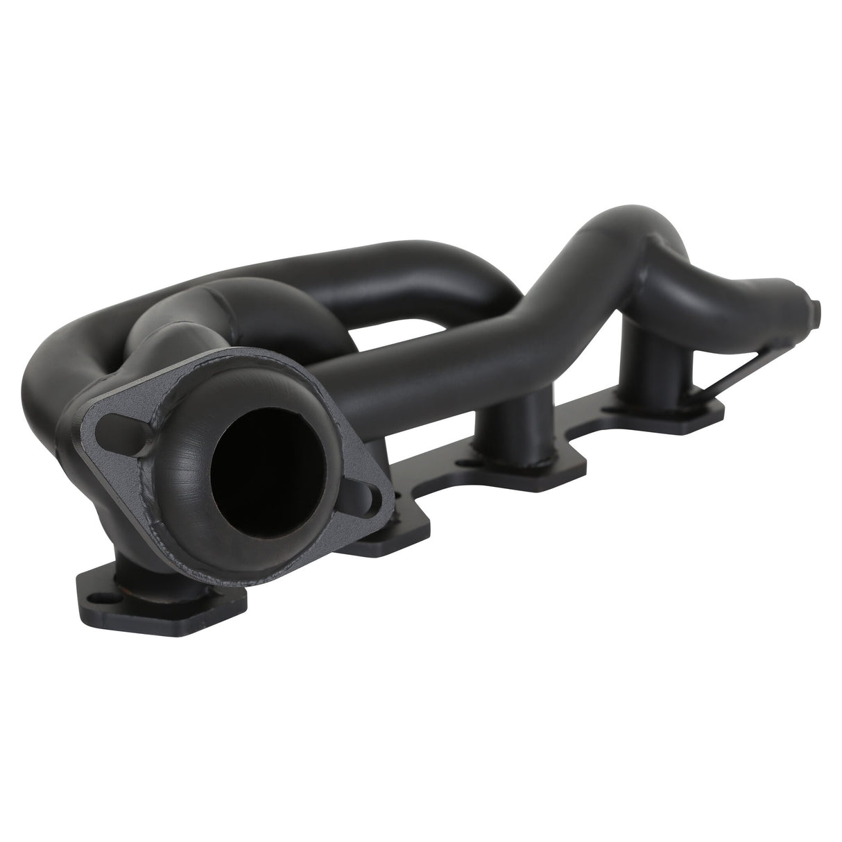 Flowtech Shorty Headers - Black Painted - 91668FLT
