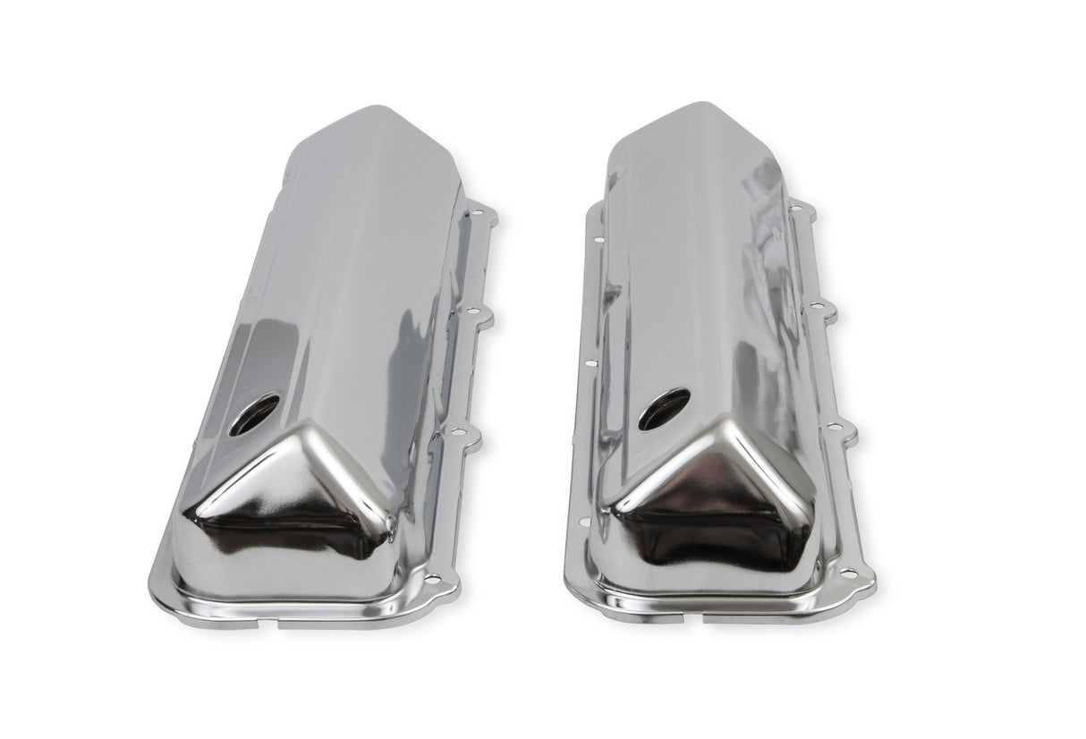 Mr Gasket Chrome Valve Covers with Baffle - 9413