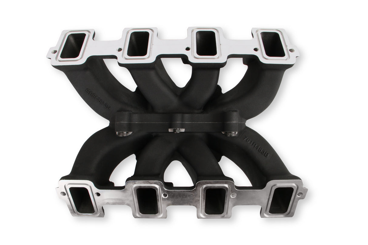Holley 300-291BK Single Plane Split-Design Race Intake Manifold- GM LS3/L92- Black-4150