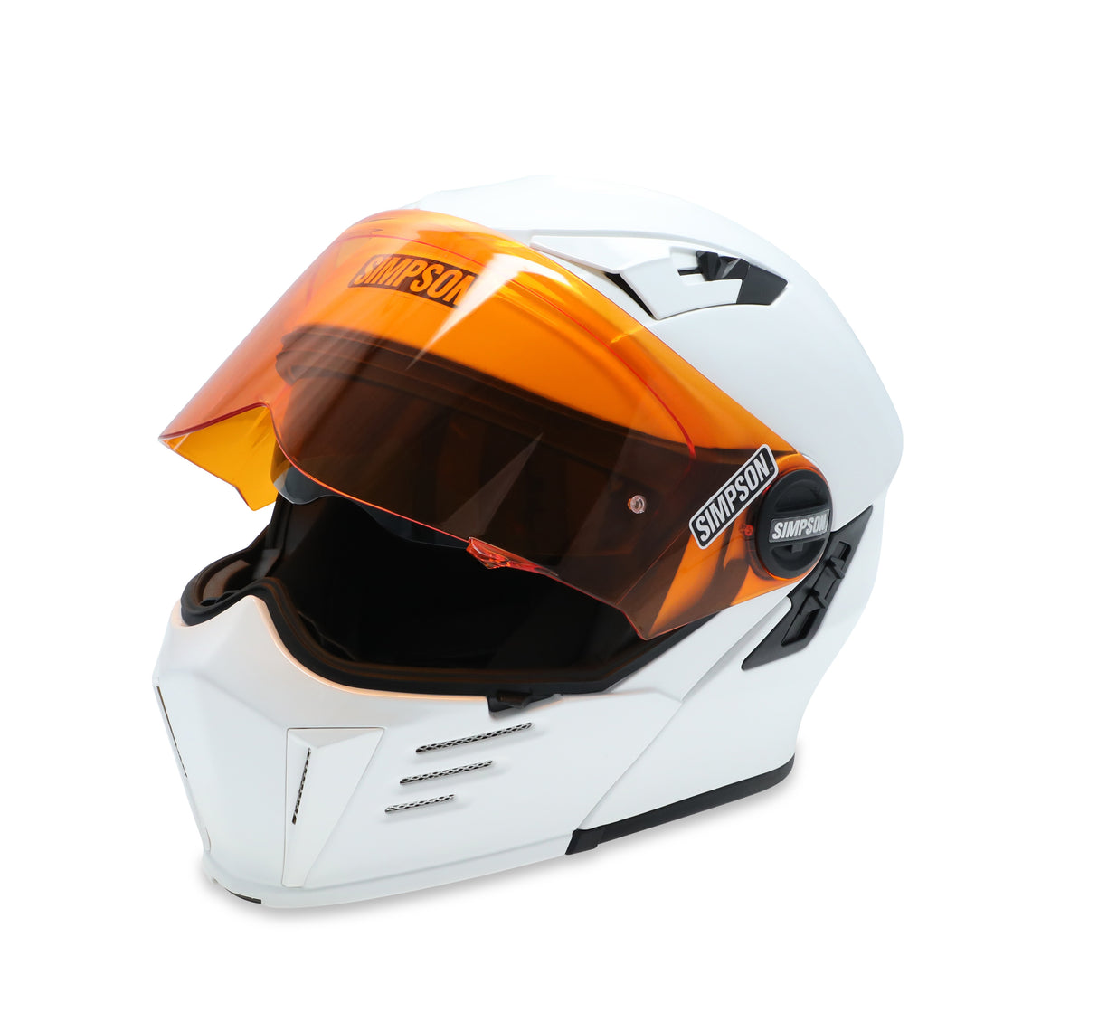 Simpson Motorcycle Mod Bandit Helmet - White 2X - M59XX1