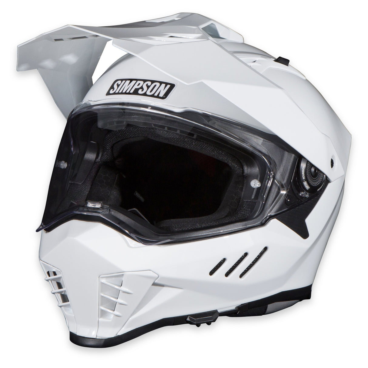 Simpson Motorcycle Xcursion Bandit Helmet - White MD - XB1MD