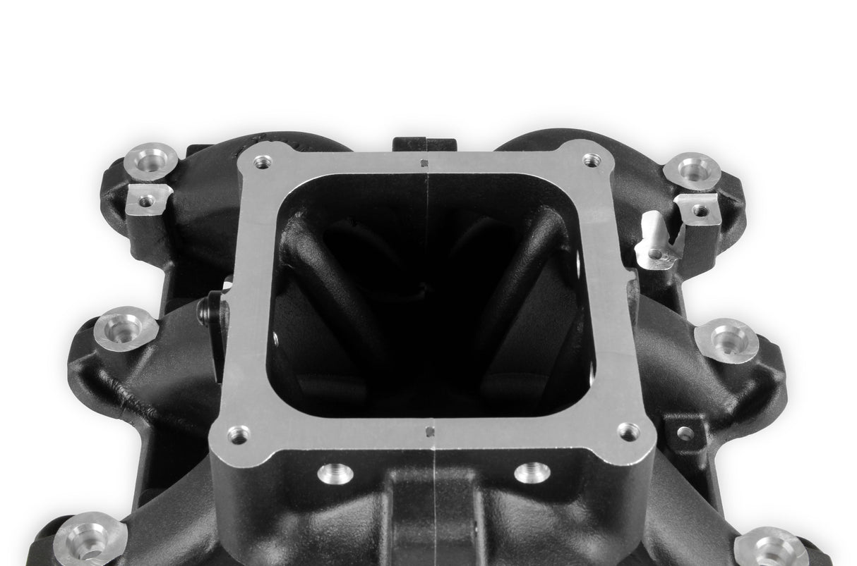 Holley 300-294BK Single Plane EFI 4500 Split-Design Race Intake Manifold- GM LS1/LS2/LS6