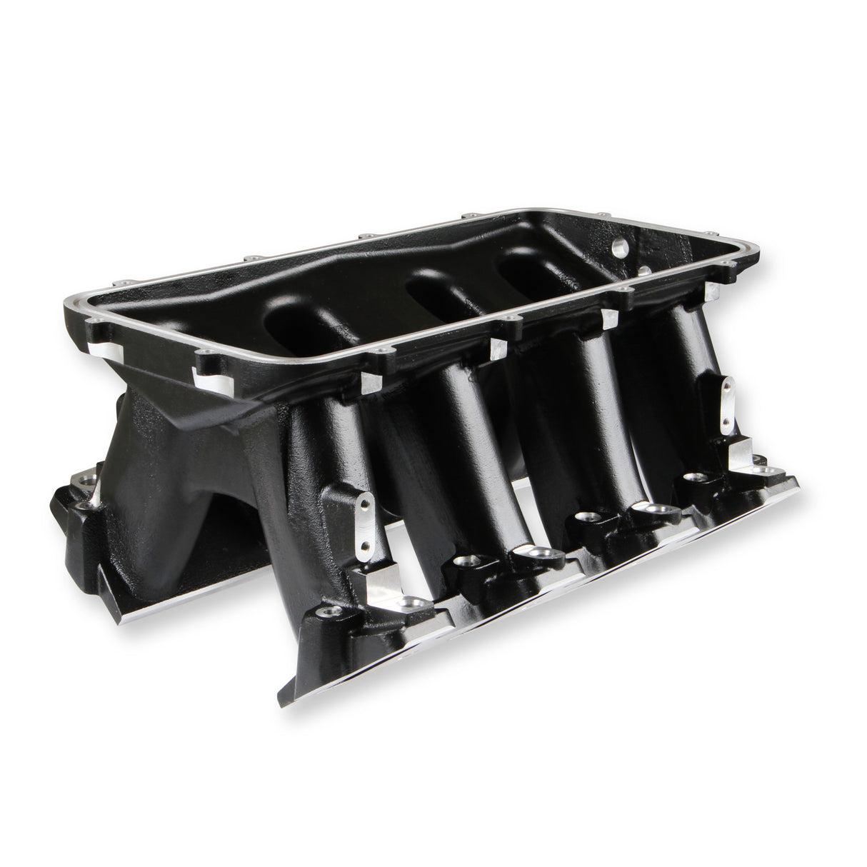 Holley EFI LS1 (Cath) Hi-Ram Black Kit with 92mm TB and 100s - 300-122BK-100K