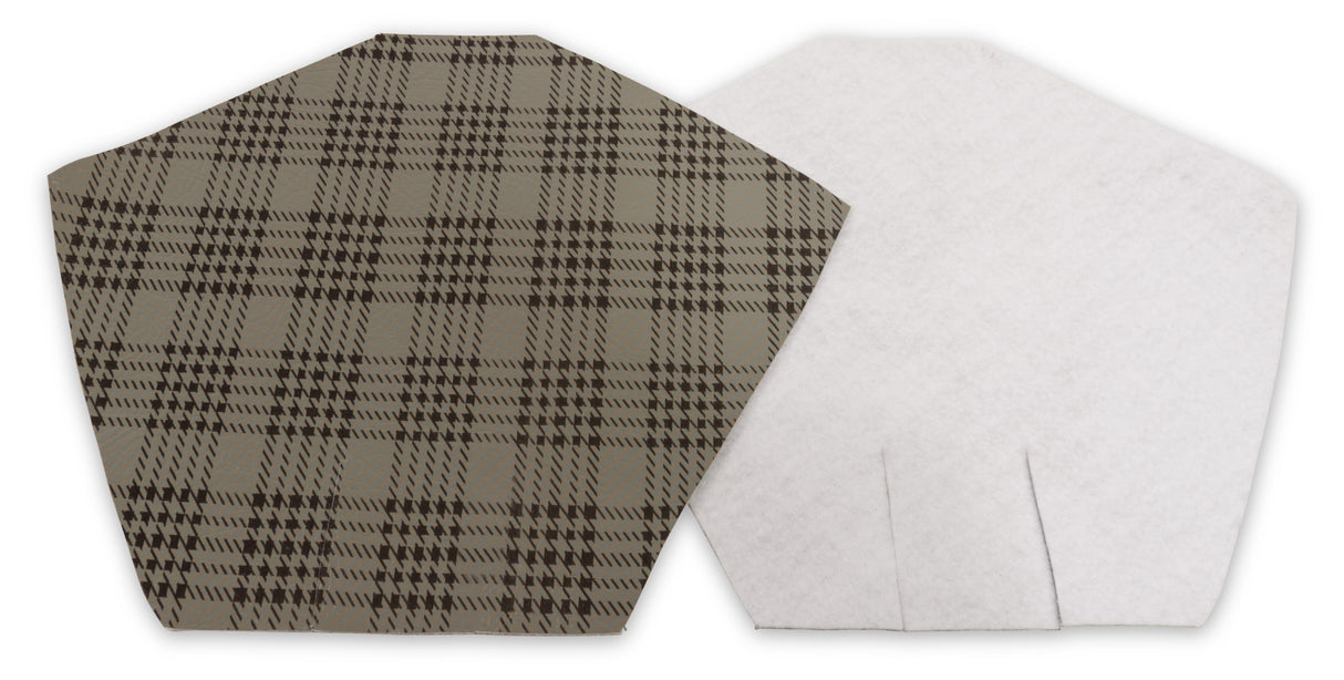 Scott Drake Vinyl Trunk Mat Plaid Pattern - TM-FM-CPCV-65P