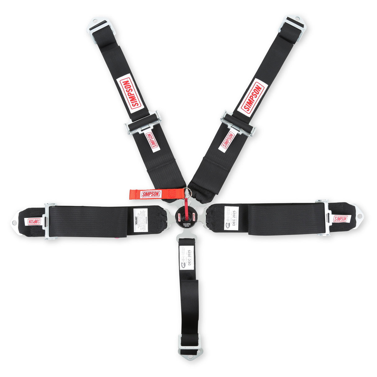 Simpson Racing Lever Camlock Harness - 29104BKH
