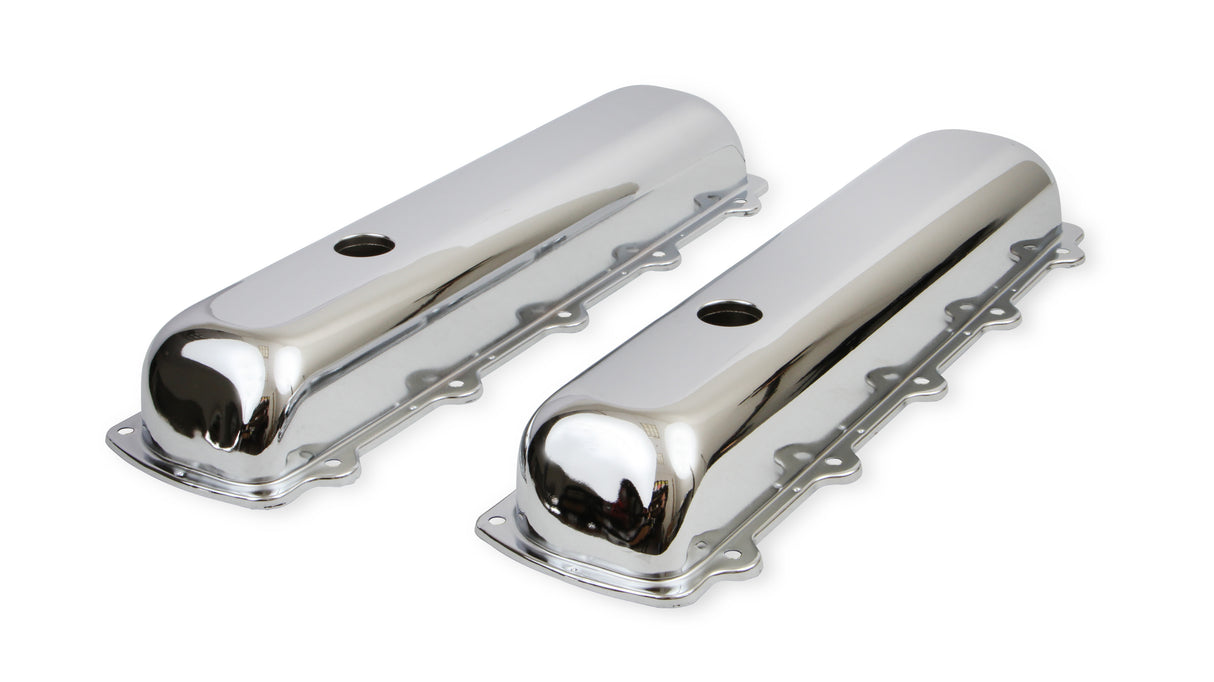 Mr Gasket Chrome Valve Covers without Baffle - 9422