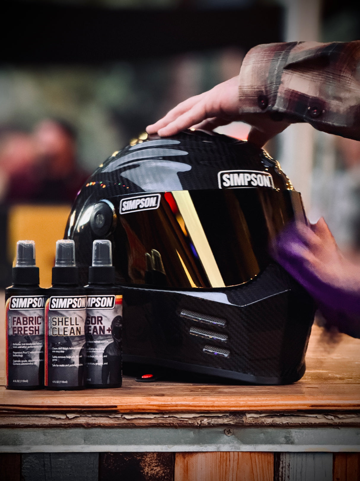 Simpson Safety Helmet Care Kit by Simpson - Clean, Refresh, Protect - 120-SMPKT-30