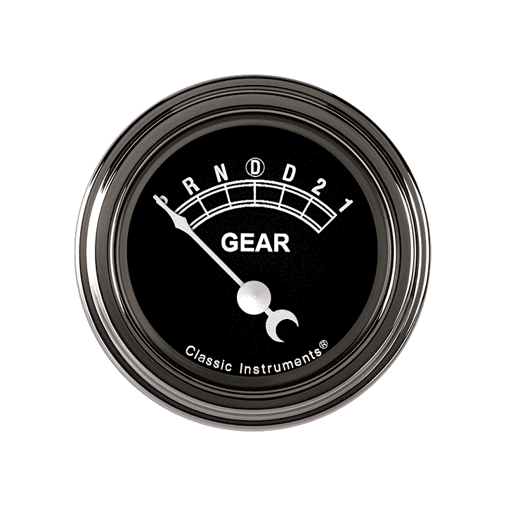 Classic Instruments Traditional 2 1/8" Gear Indicator - TR06SLF
