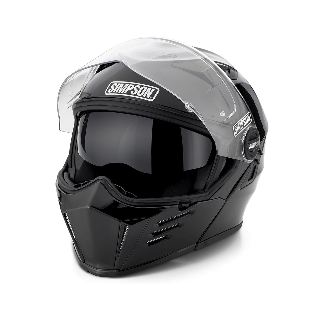 Simpson Motorcycle Mod Bandit Helmet - Black LG - M59L2