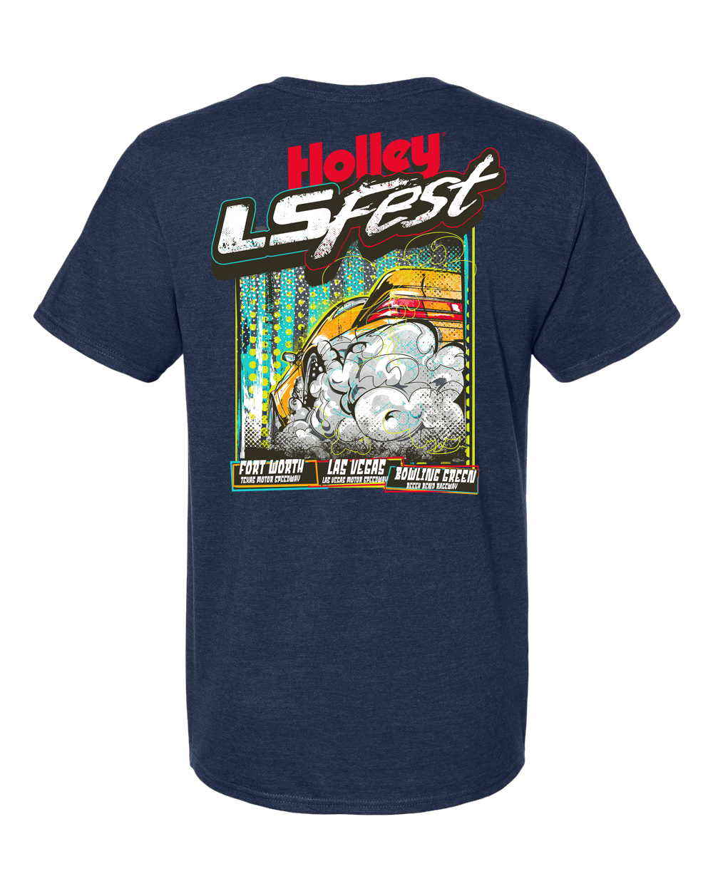 Holley 10489-XLHOL LS Fest Burnout Tee