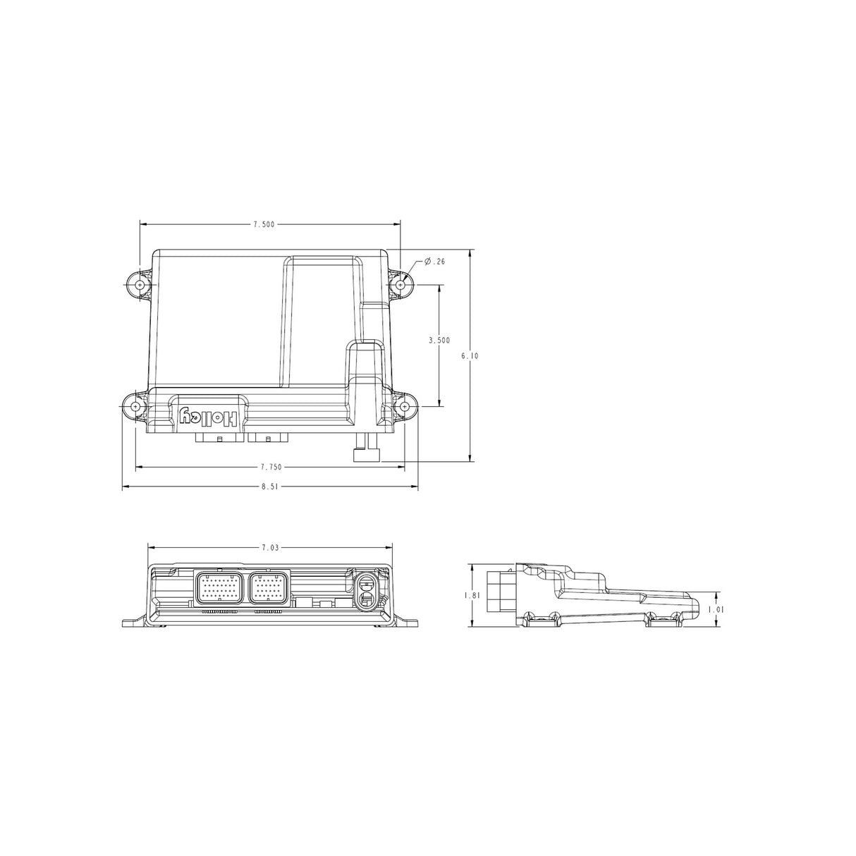 Holley 554-113 HP EFI ECU