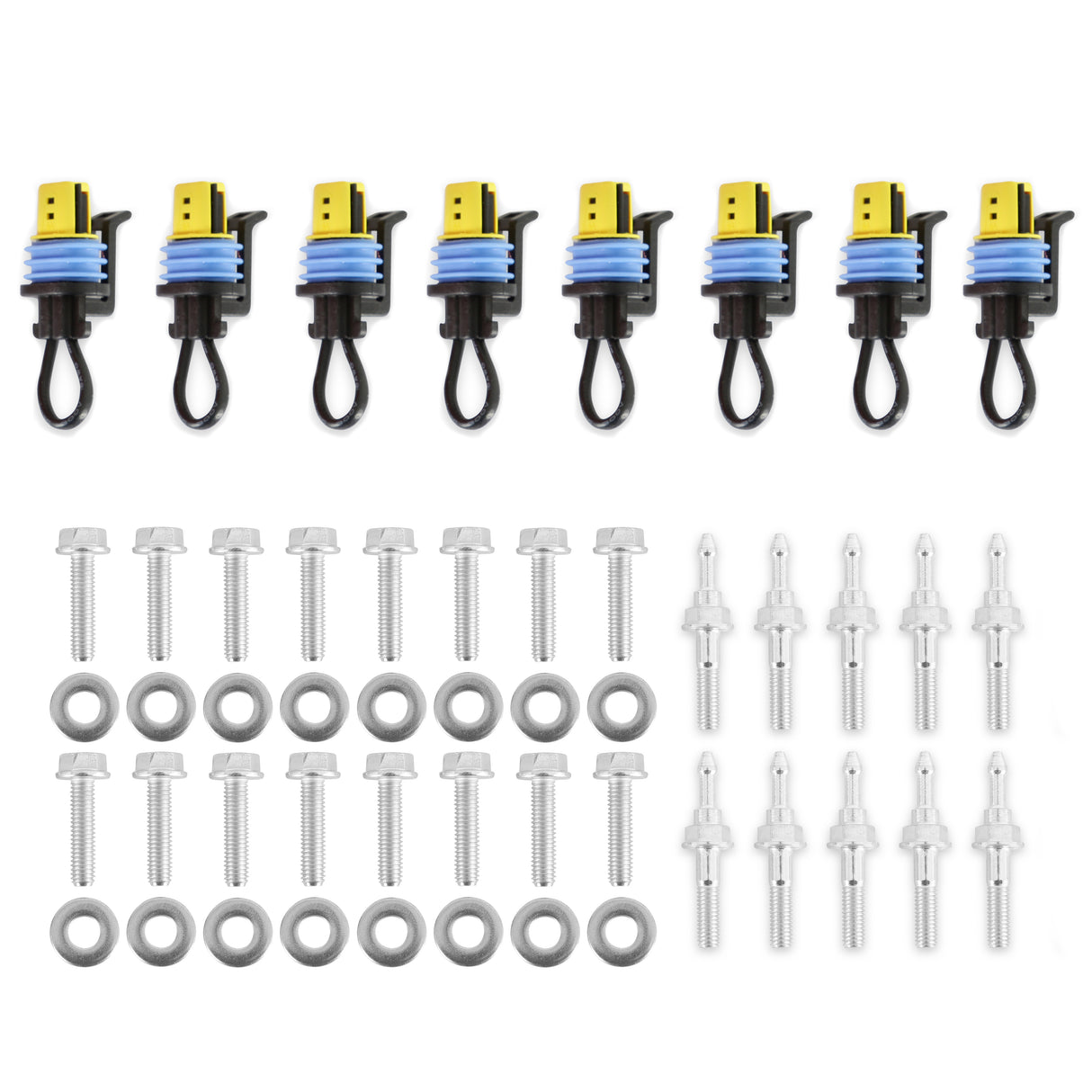 MSD Ignition Coil - Pro Power Series - GM LS1/LS6 Engines - Red - 8-Pack - 82858
