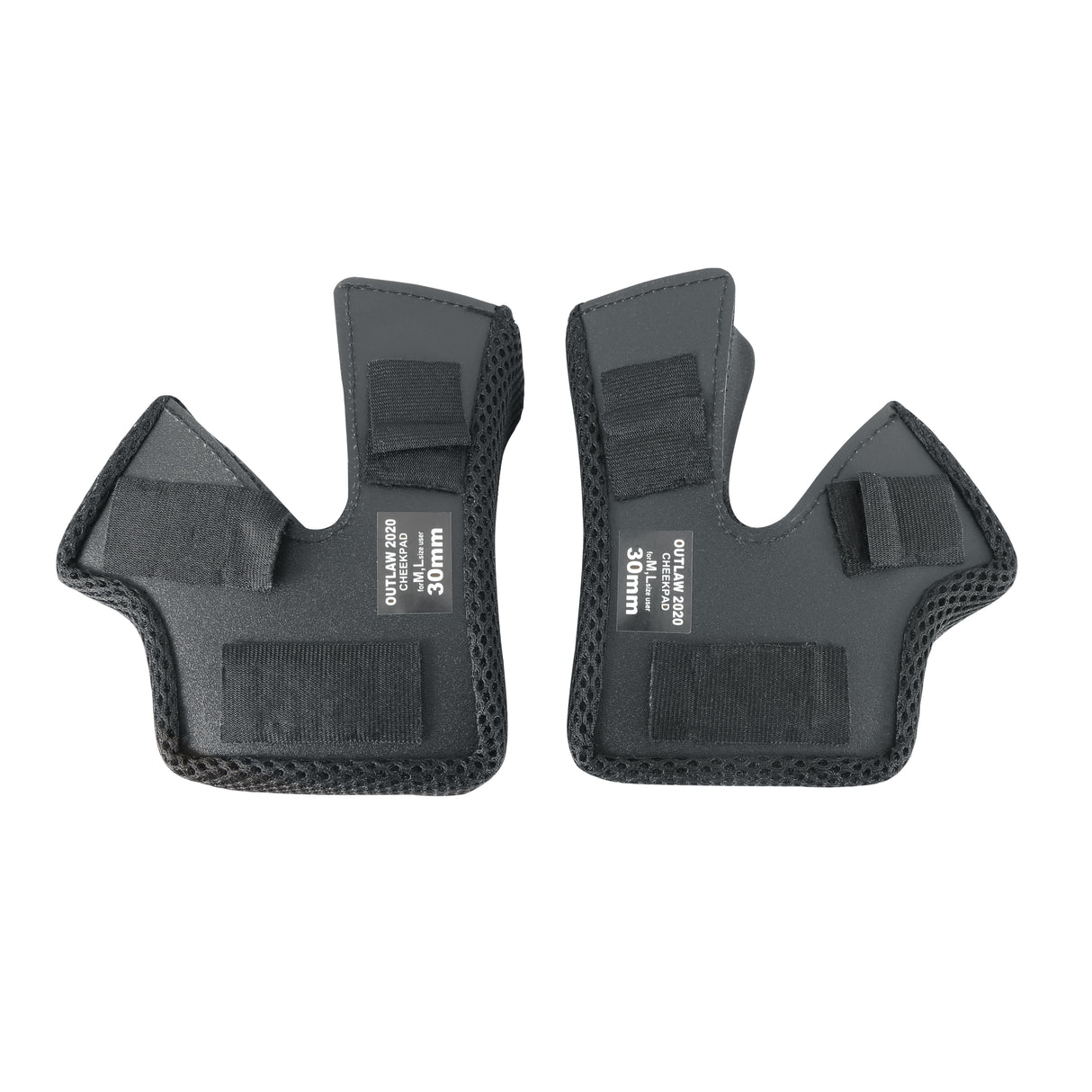 Simpson Motorcycle OUTLAW CHEEK PAD 35MM XL - XXL - OB35CPXLXXL