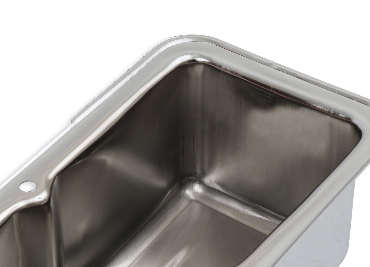 Mr Gasket Chrome Tall-Style Valve Covers without Baffle - 9801