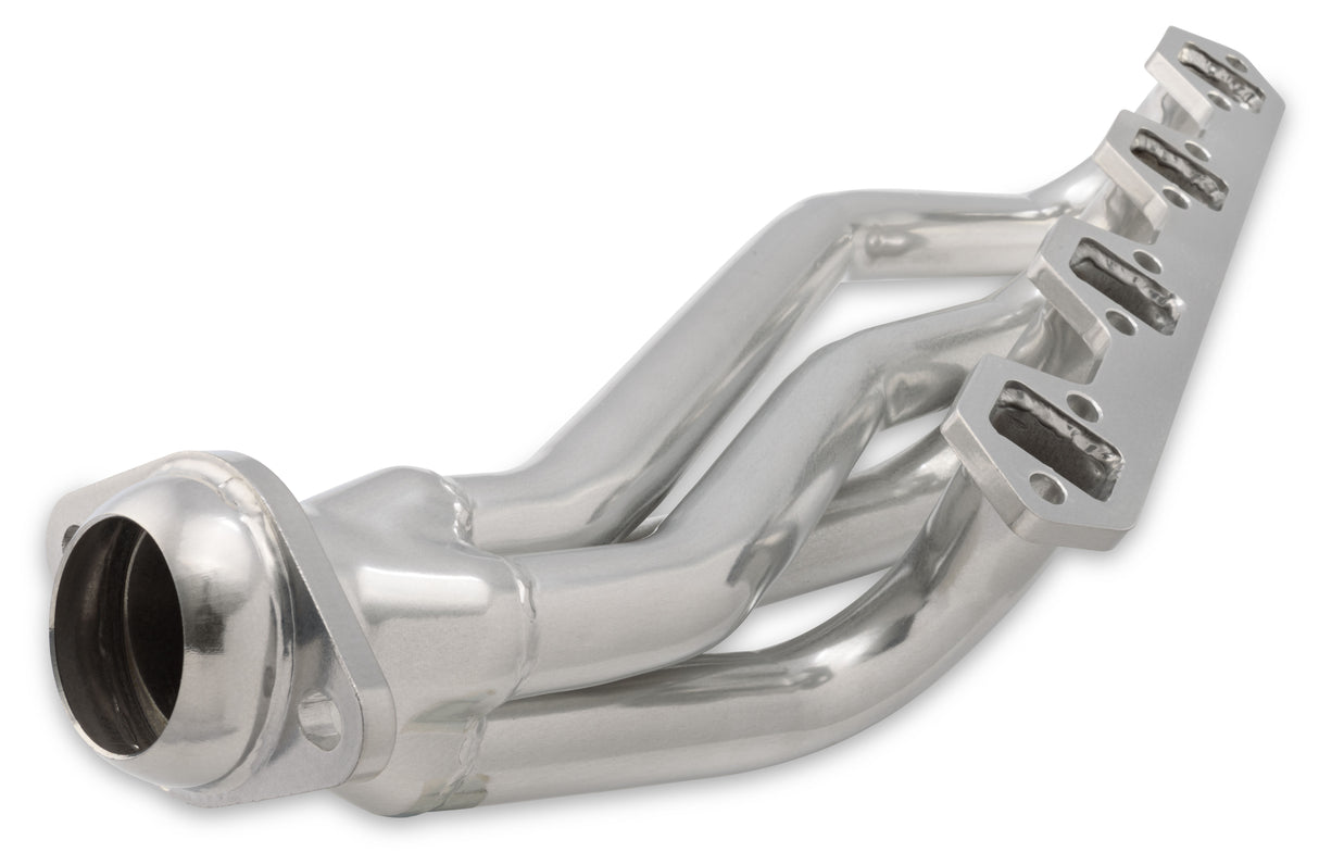 Scott Drake Shorty Header 1-1/2" Silver Ceramic Coated - C6TZ-9430-CC-SH