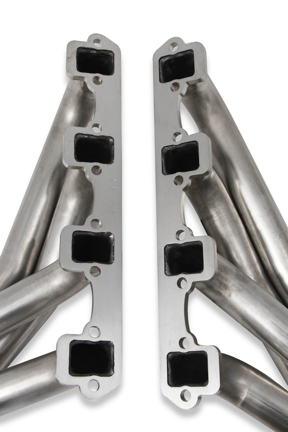 Flowtech Small Block Ford Turbo Headers - Natural 304 Stainless Steel - 12167FLT