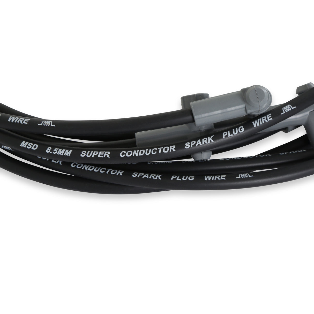 MSD 8.5mm Super Conductor Wire set for SBC Sprintcar, Close Fit, in Black - 31543