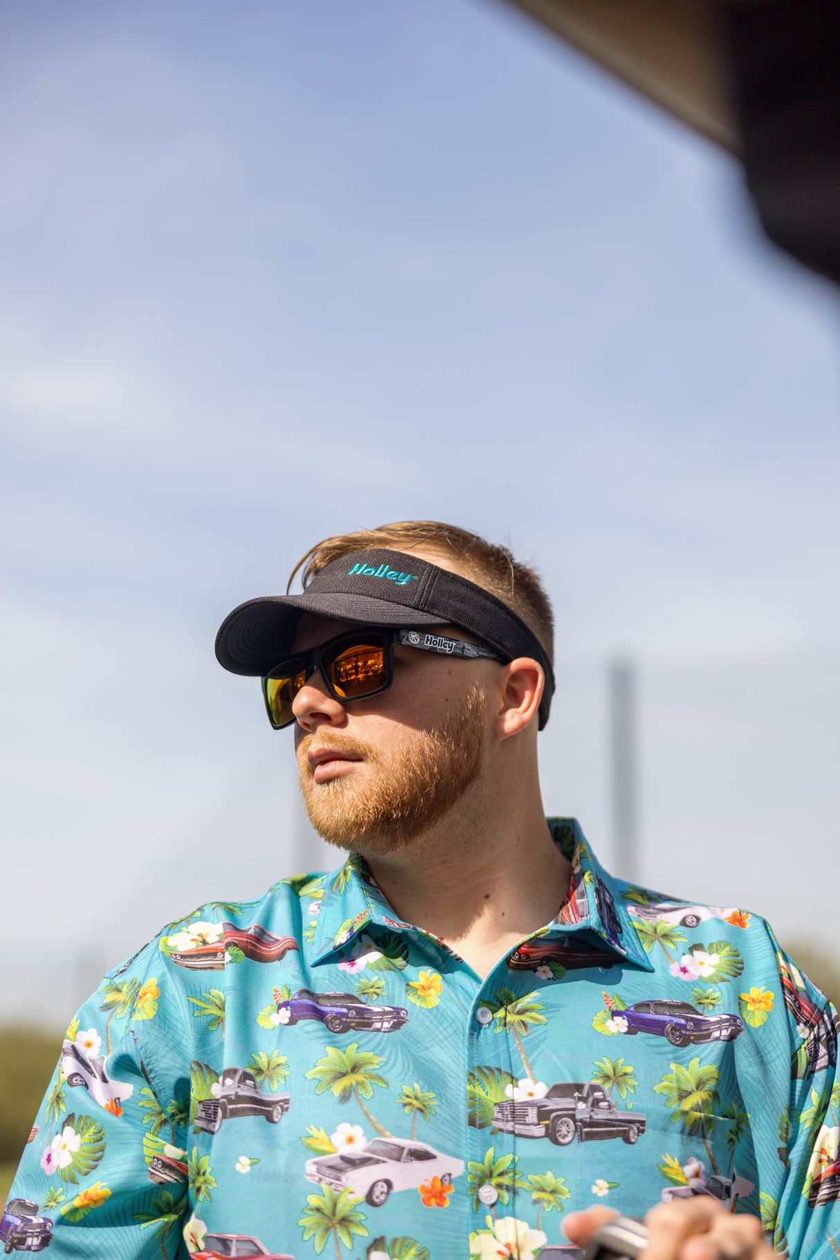 Holley 36-594 Embroidered Visor