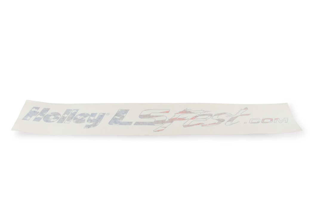 Holley 36-478 LS Fest American Windshield Decal