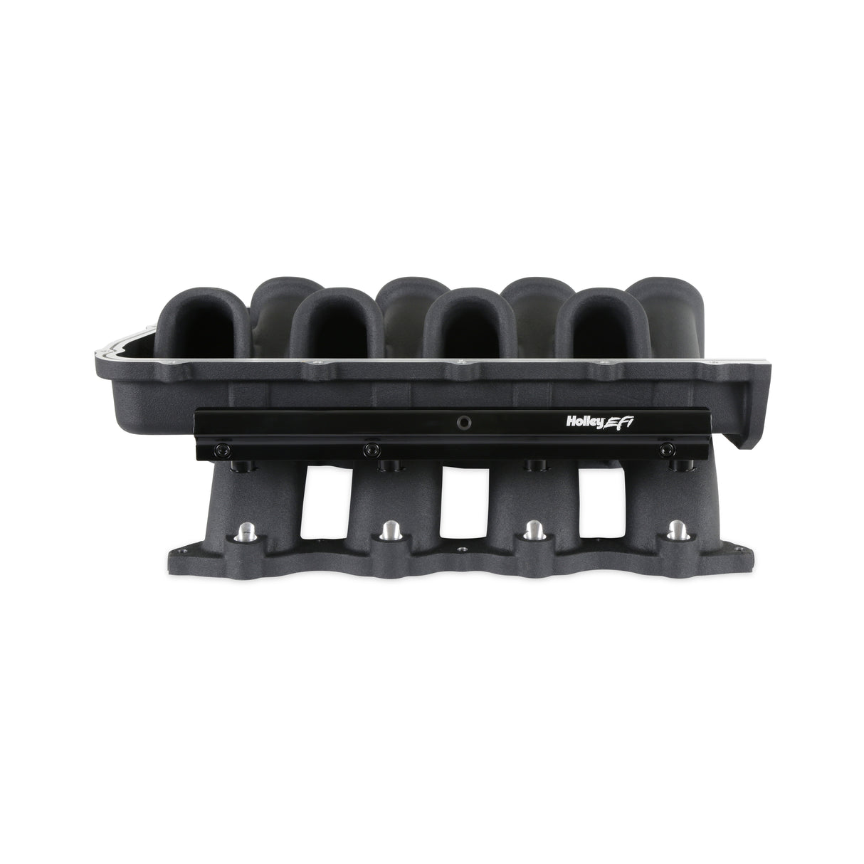 Holley 300-921BK ULTRA LO-RAM BASE, FORD COYOTE FRONT FEED BLACK