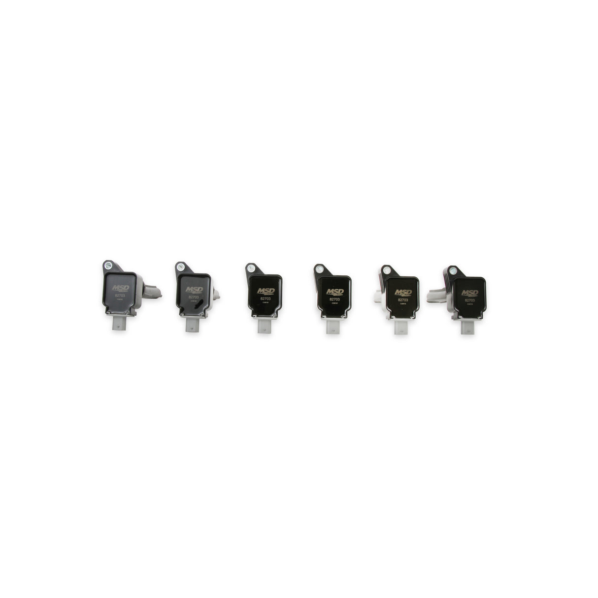 MSD Ignition Coil - Ford EcoBoost - 3.5L V6 - Black - 6-Pack - 827063