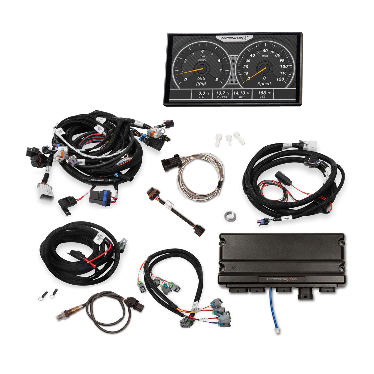 Holley EFI Terminator X Max - Gen IV 4.8/5.3/6.0 GM Truck Engines and LS2/LS3 - 550-918-5