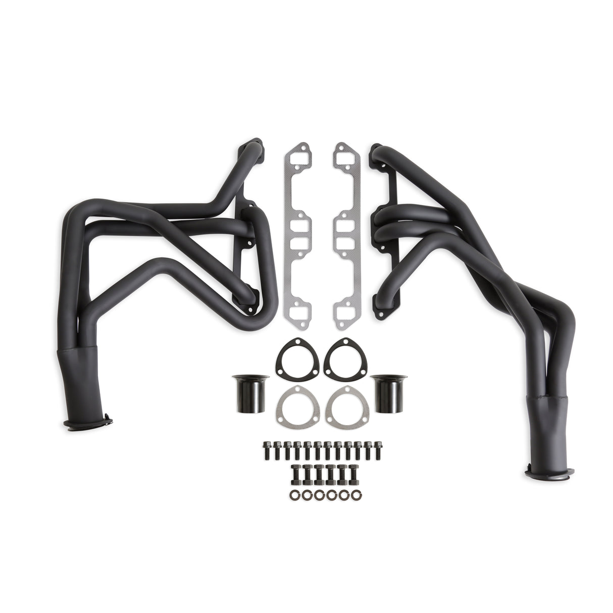 Flowtech Long Tube Header - Black Paint - 13100FLT