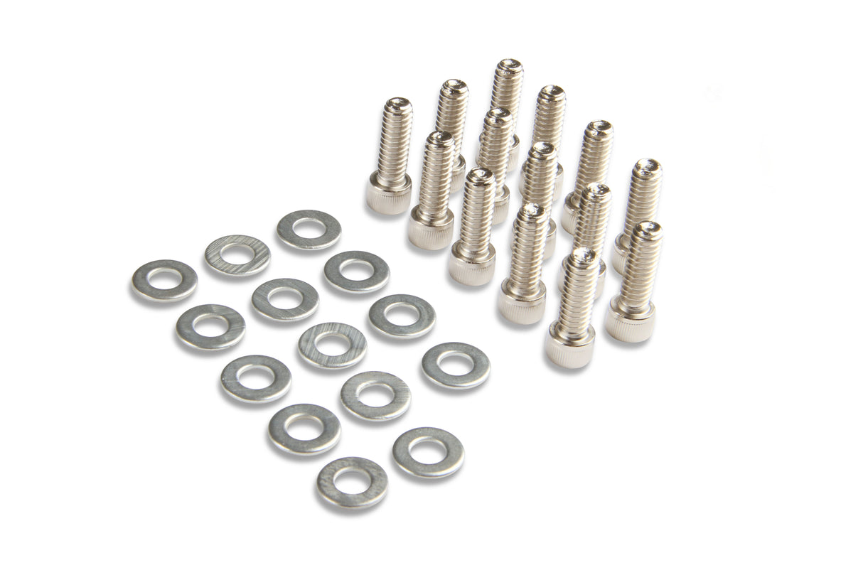 Mr Gasket Fabricated Aluminum Valve Covers with Breather Holes - Short Bolt - 6830G
