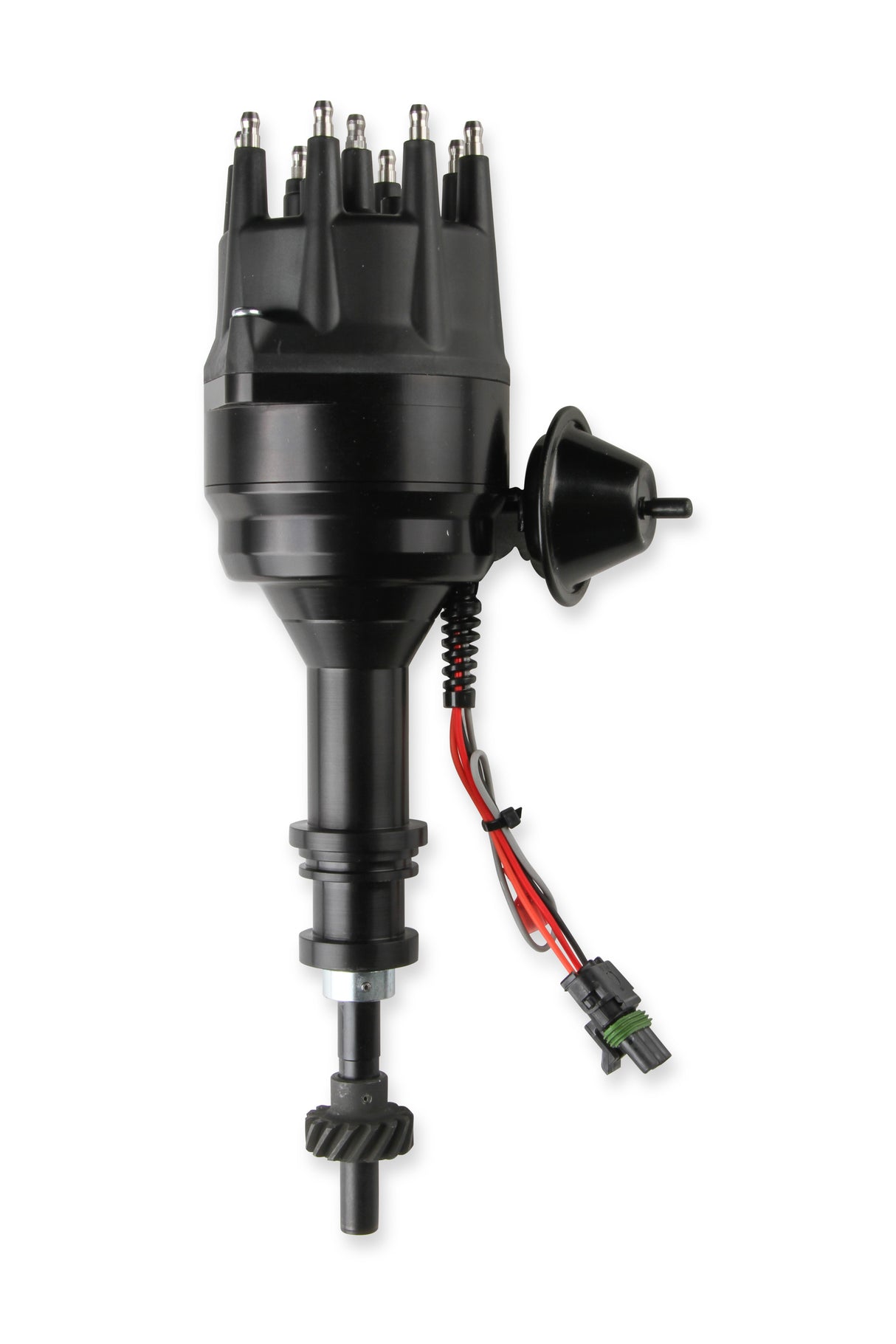 MSD Black Distributor, Ford, 351C-460, Ready-to-Run, Steel Gear - 835031