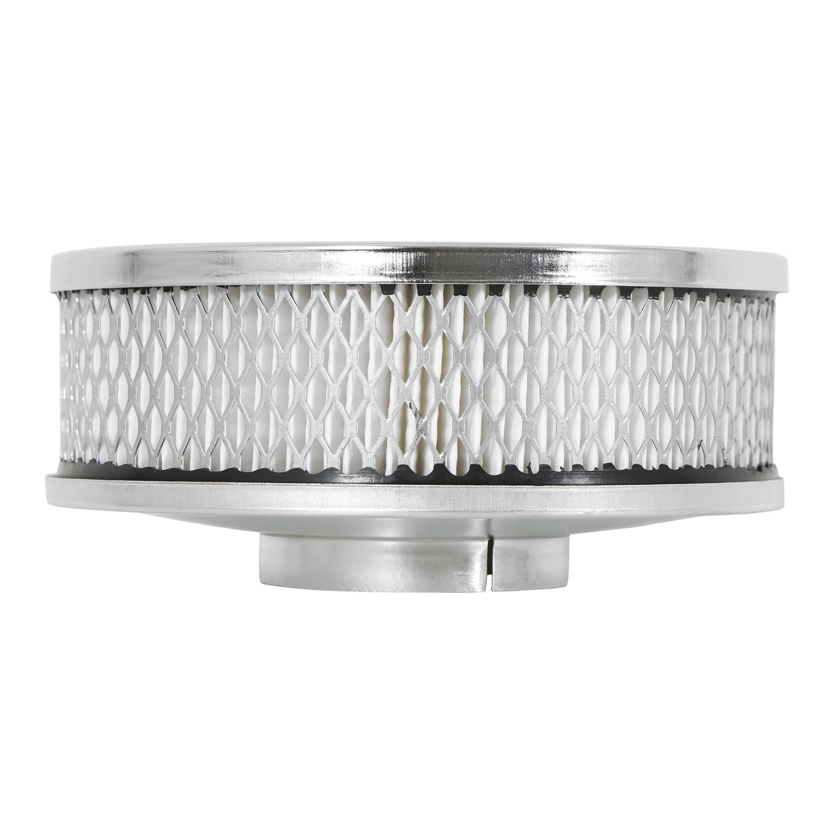 Mr Gasket Mr. Gasket Air Cleaner - 6-1/2 Inch x 2 Inch - Chrome - 1491