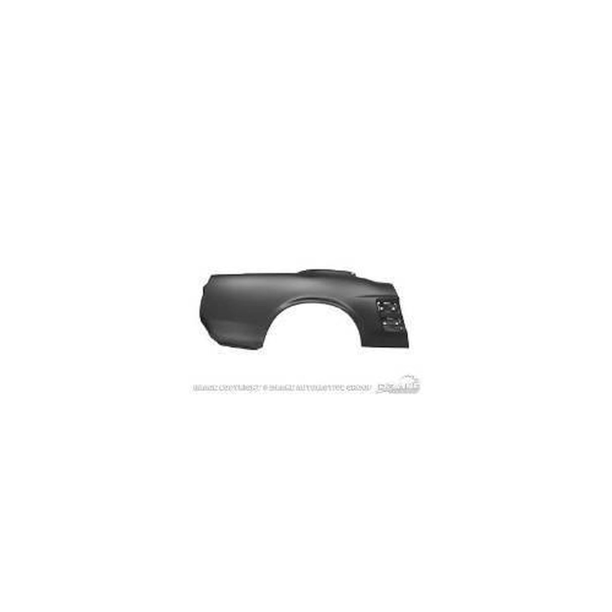 Scott Drake Coupe Full Quarter Panel (RH) - C7ZZ-6527846-A
