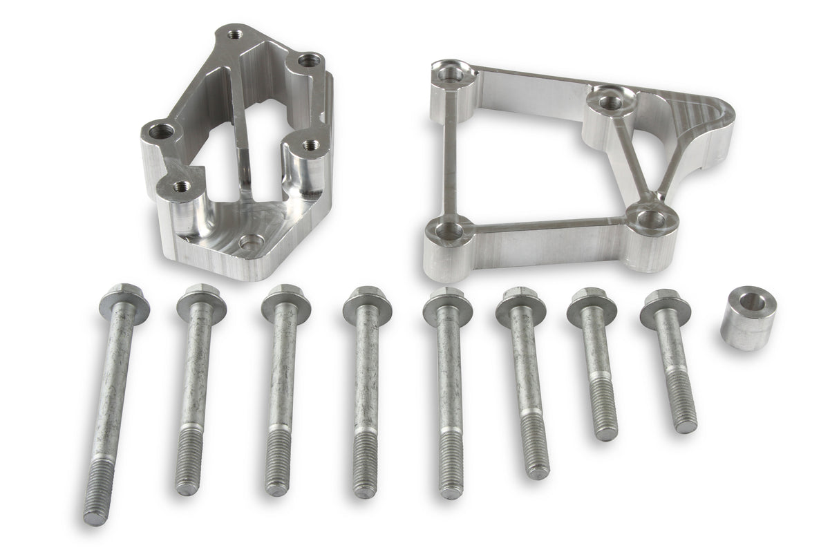 Holley LS Accessory Drive Bracket - Installation Kit for Middle Alignment - 21-2