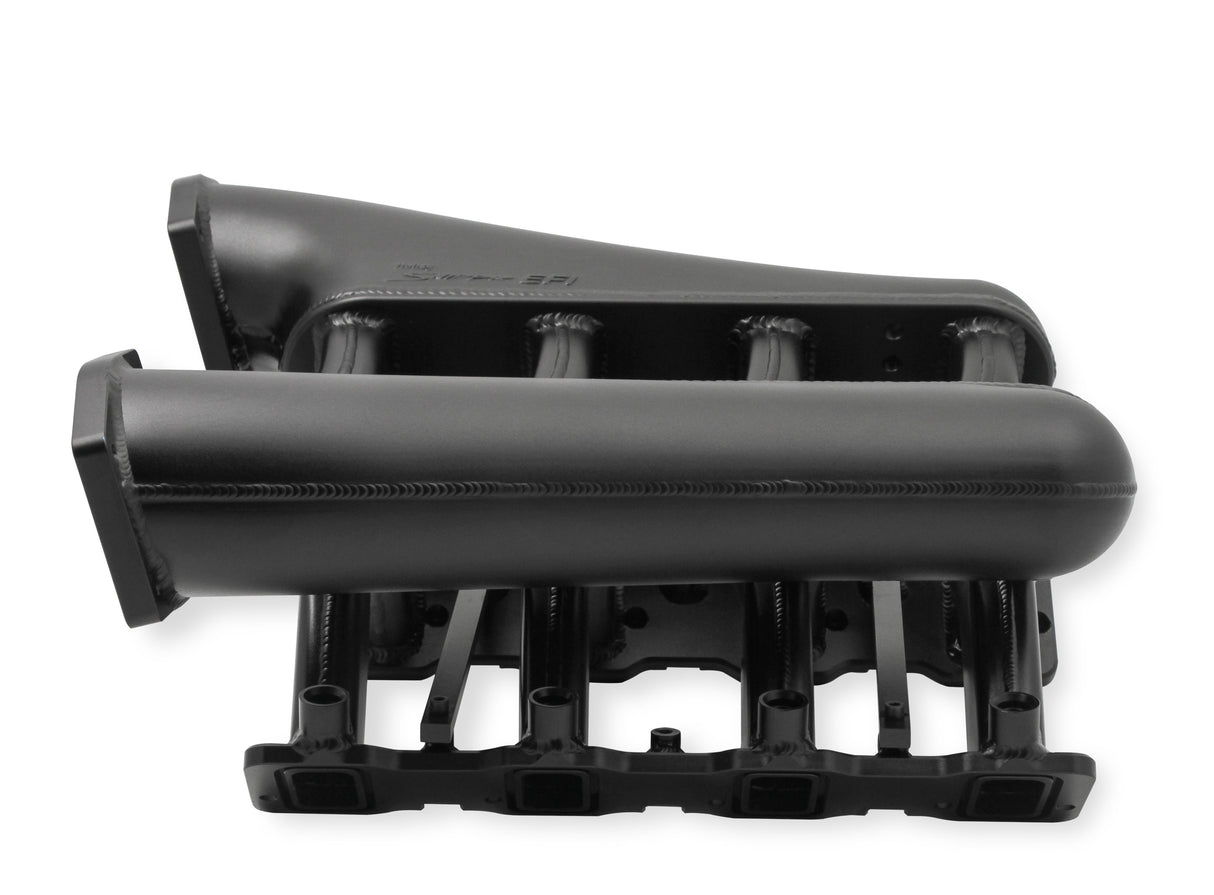 Holley 822242 Sniper EFI Fabricated Intake Manifold Dual Plenum 102mm LS3/L92, Rail Kit - Blk