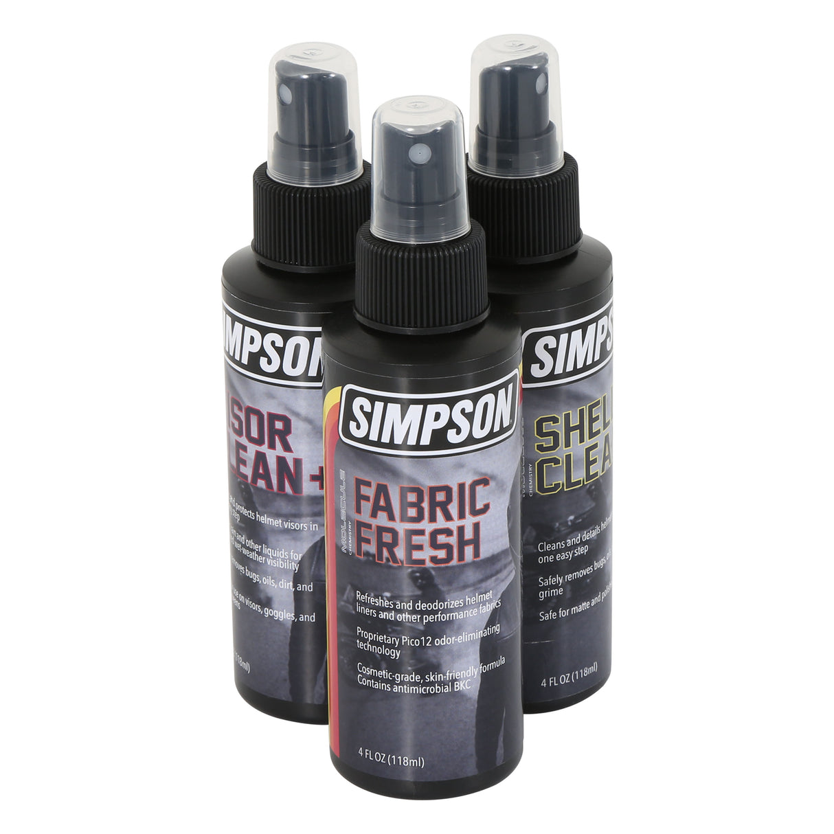 Simpson Safety Helmet Care Kit by Simpson - Clean, Refresh, Protect - 120-SMPKT-30