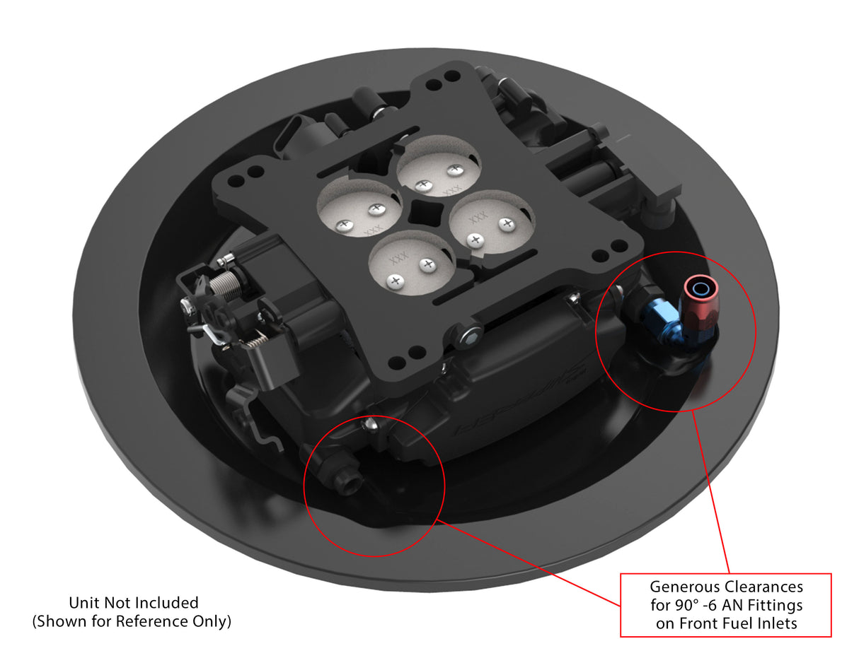 Holley 120-511 Sniper EFI Air Cleaner Drop Base - Black
