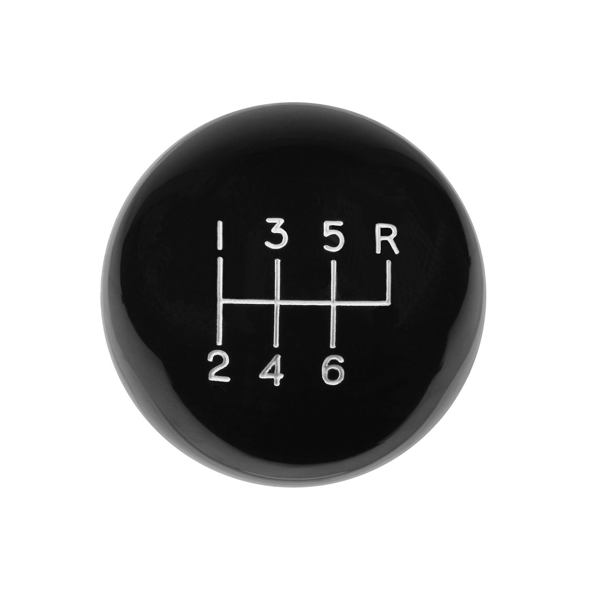 Hurst Shift Knob - Black 6-Speed - 3/8-16 Threads - 1631040