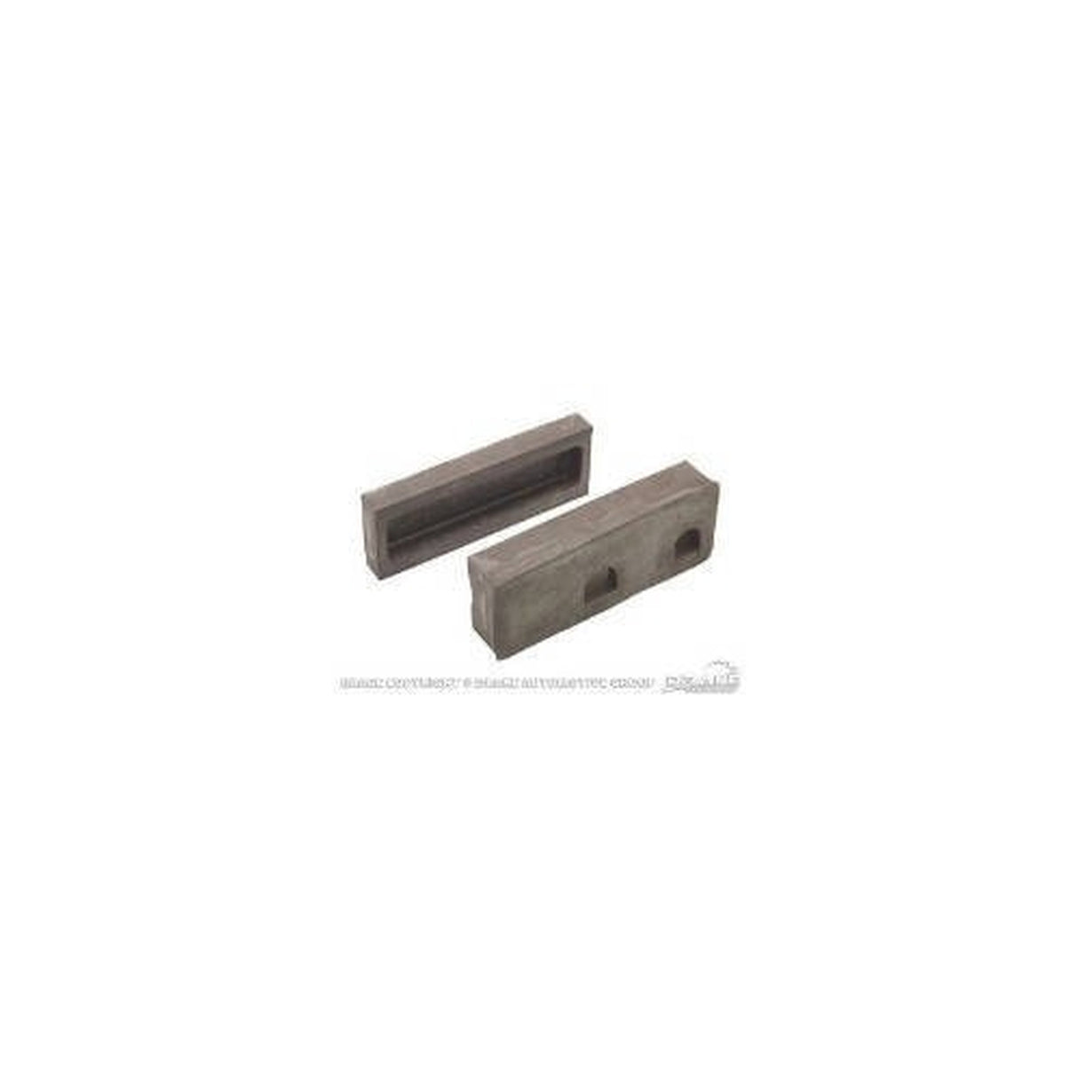 Scott Drake 67-68 Heater Core End Caps (with Air conditioning) - C7ZZ-18500-C