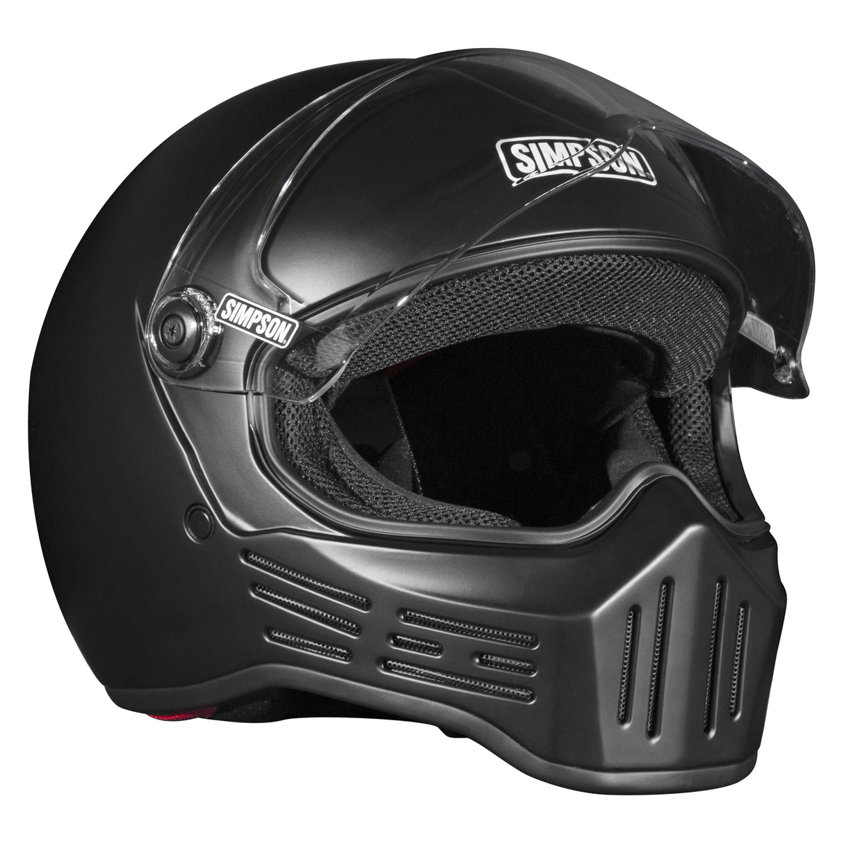 Simpson Motorcycle M30 Bandit Helmet - Matte Black - Double Extra Large - M3032X