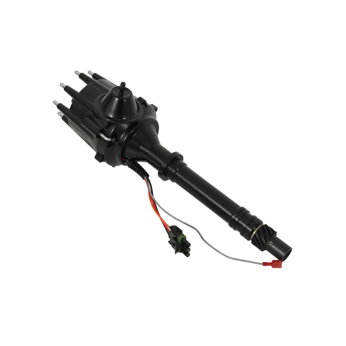 MSD Black Chevy V8 w/Internal Module Distributor - 83603