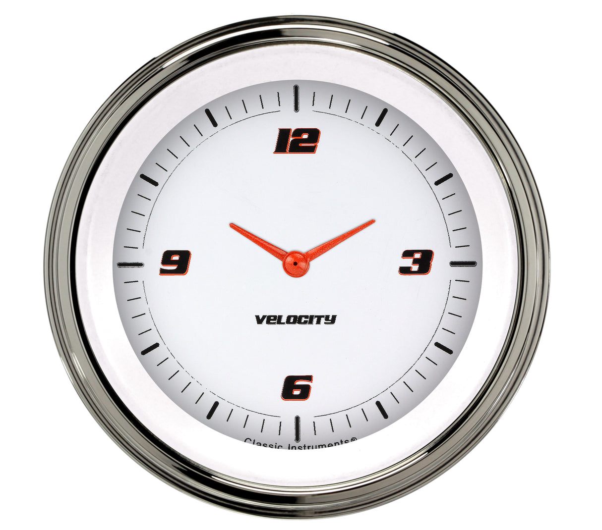 Classic Instruments VELOCITY WHITE 3IN CLOCK W RESET - VS93WSLF