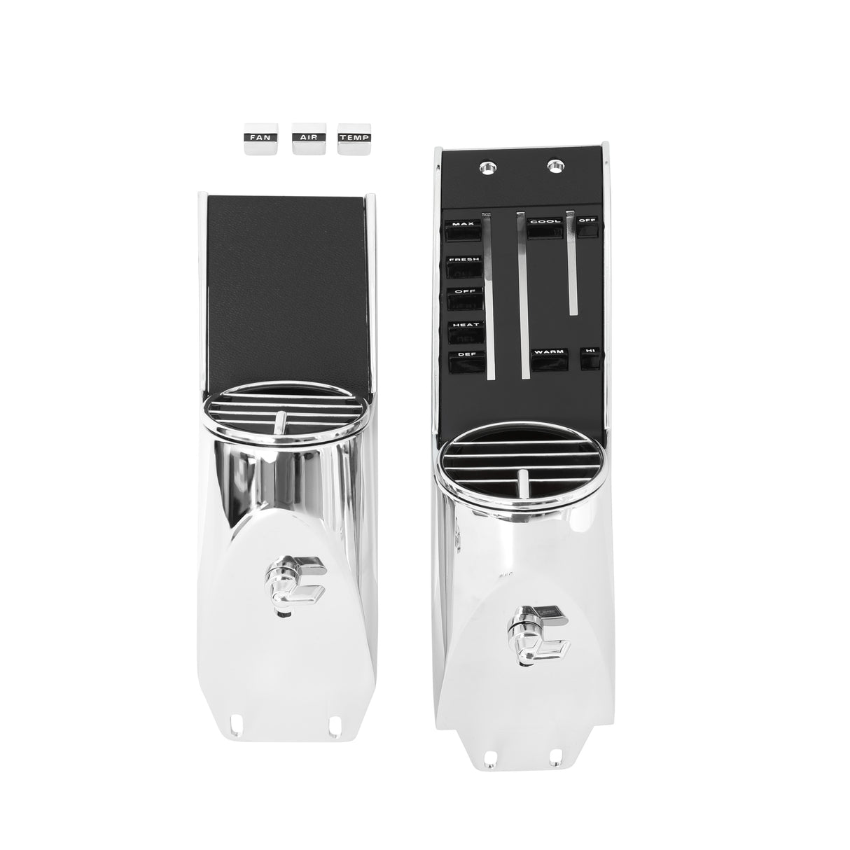 Scott Drake 1967 Mustang Hurricane AC &Heater Kit w/Electronic Controls & Bezels - CAP-1267M-289P