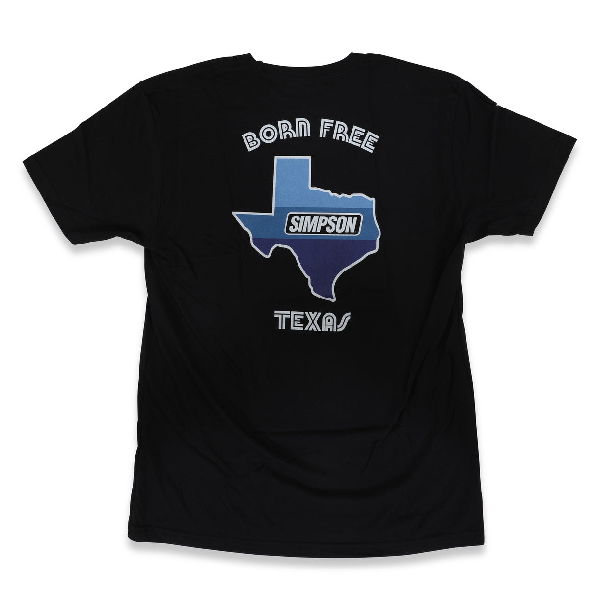 Simpson Motorcycle Texas Born Free Tee - BFTTLG5