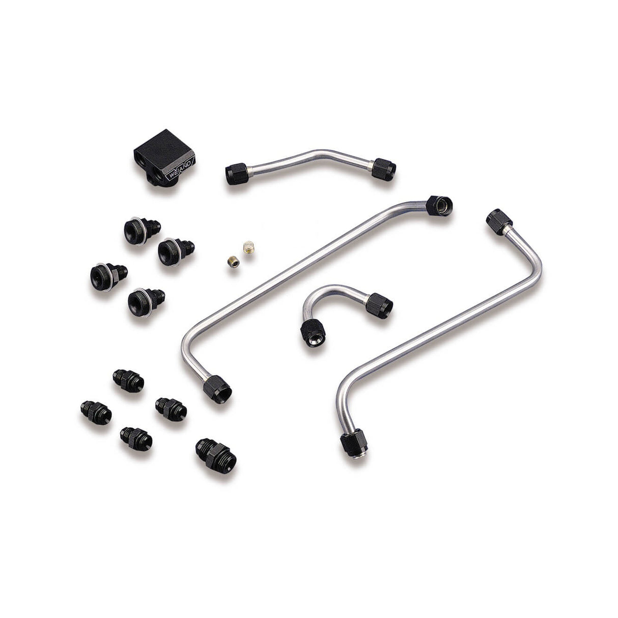 Weiand 4150 Carb Fuel Line Kit - 7093