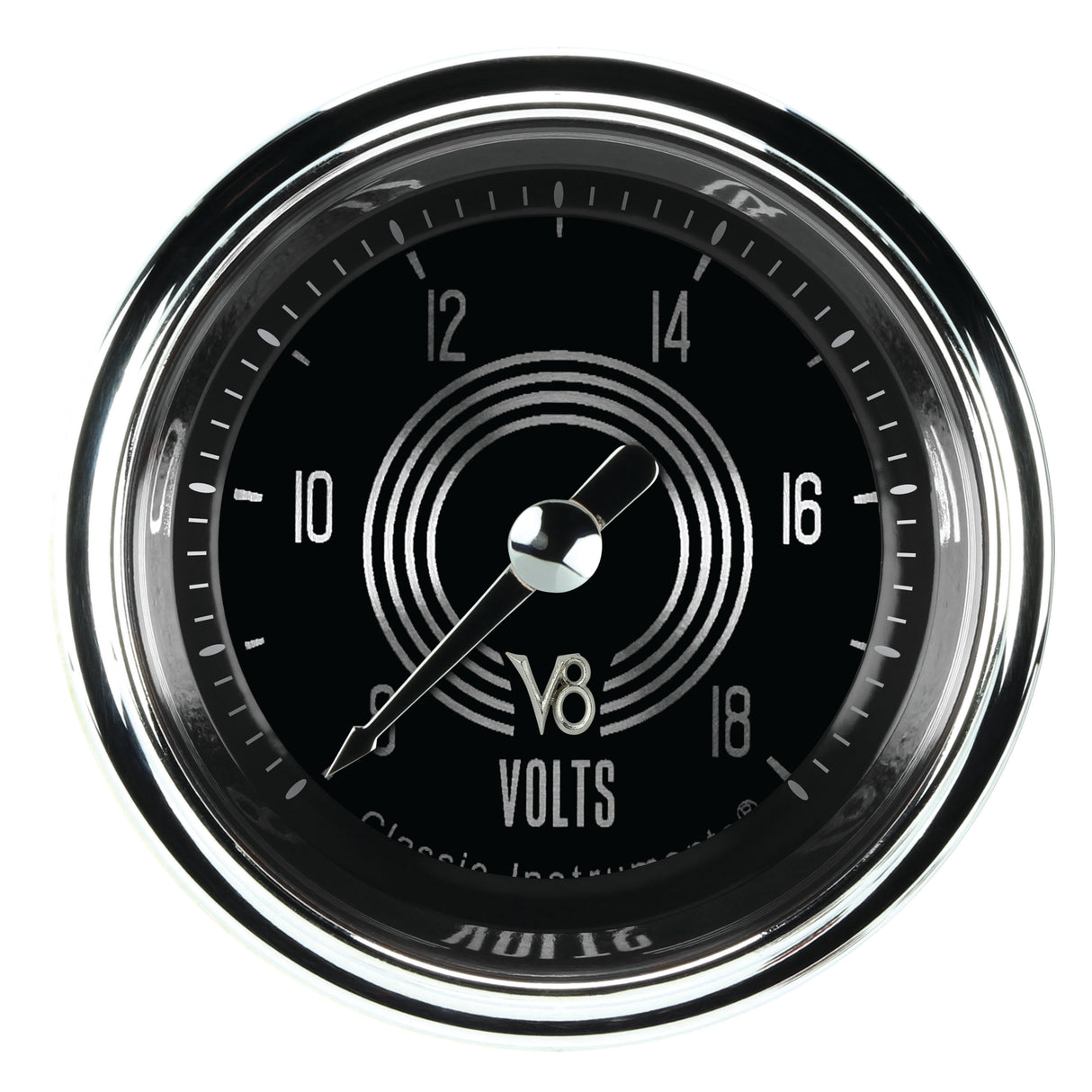 Classic Instruments V8 Speedster 2-1/8" Volt Gauge - V8SR130SHC