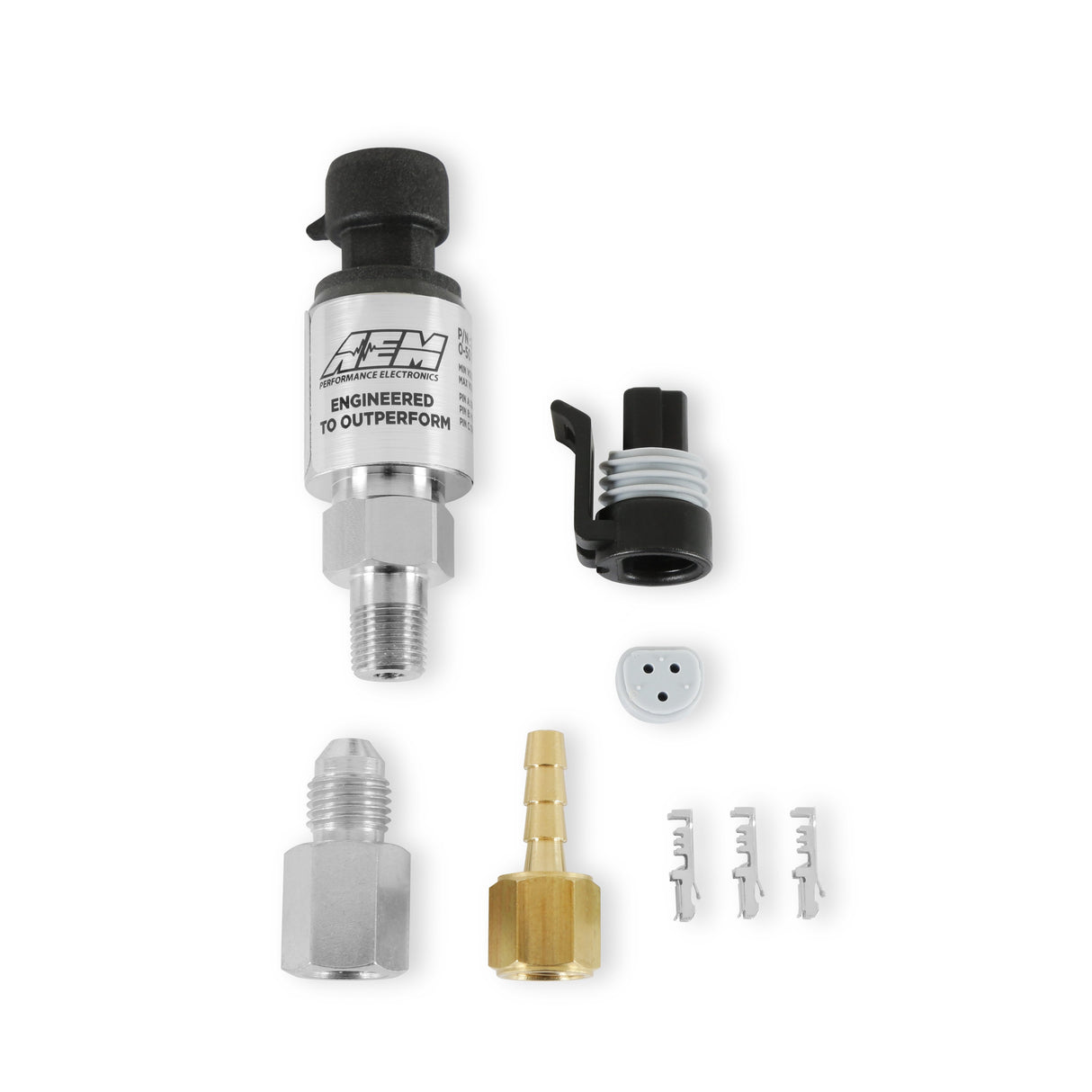 AEM 3.5 Bar Stainless MAP Sensor Kit - 30-2130-50