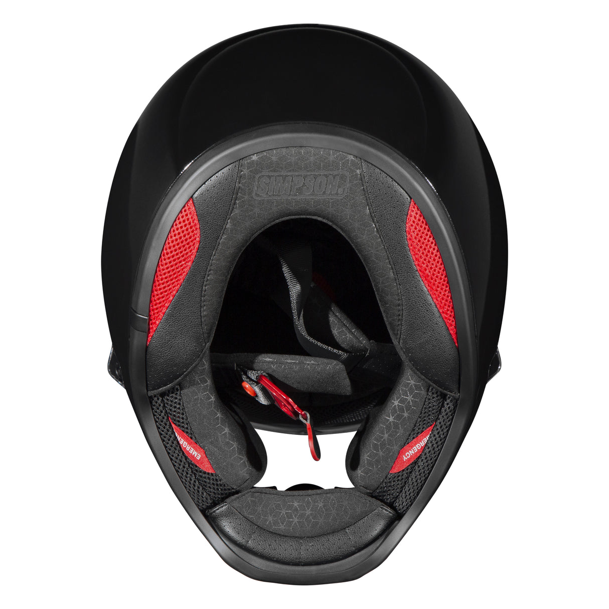 Simpson Motorcycle M30 Bandit Helmet - Matte Black - Small - M303SM