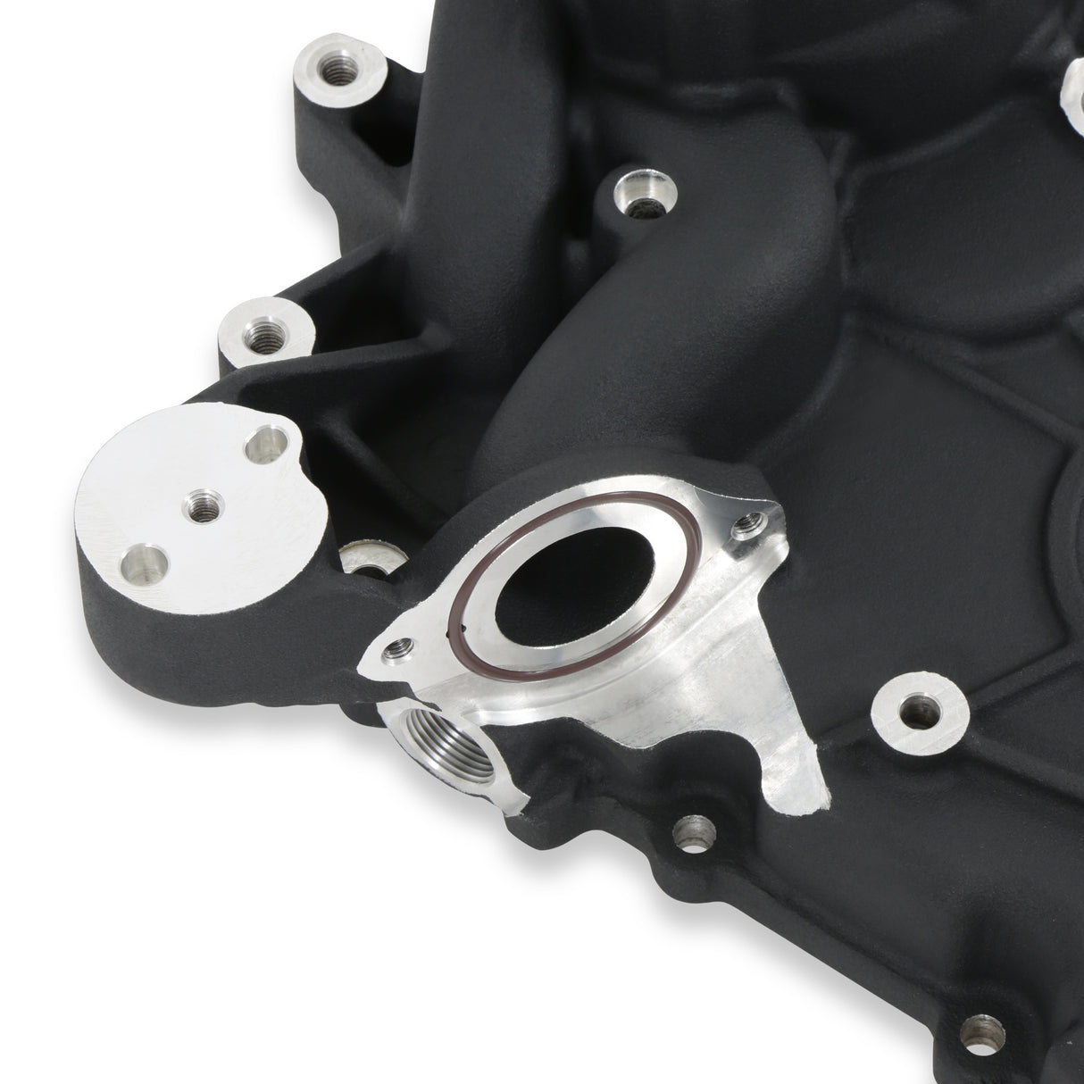 Holley 97-417 Timing Cover - Ford 7.3L Godzilla - Black