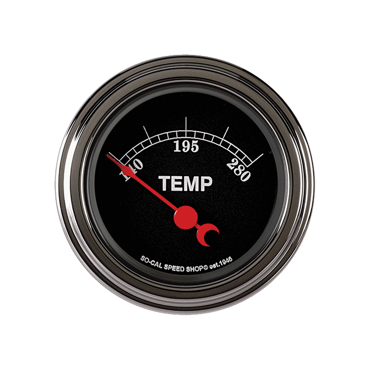 Classic Instruments So-Cal 2 1/8" Water Temp - SC26SLC