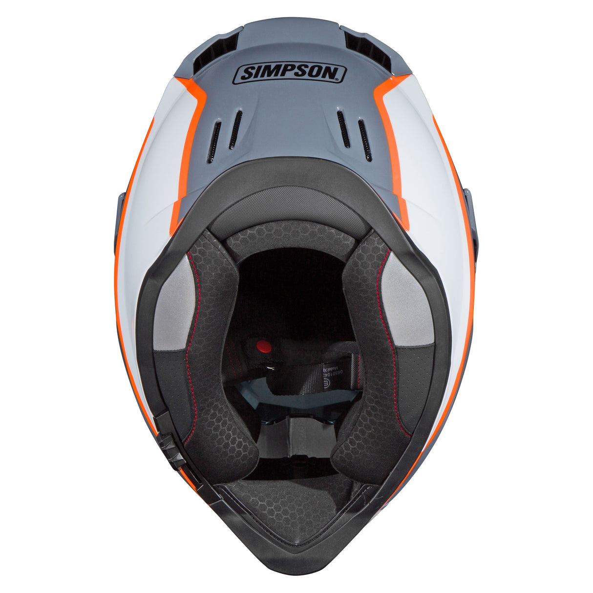 Simpson Motorcycle Xcursion Bandit Helmet - BC Orange - Large - XBBAOWLG