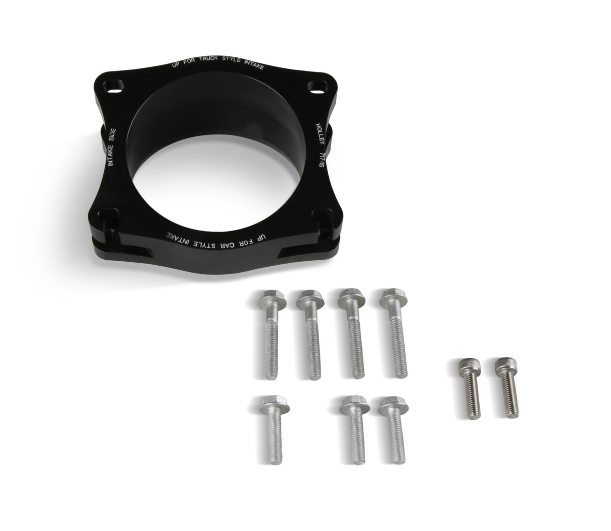 Holley 20-201BK Premium Mid-Mount Race Accessory System - Black Finish